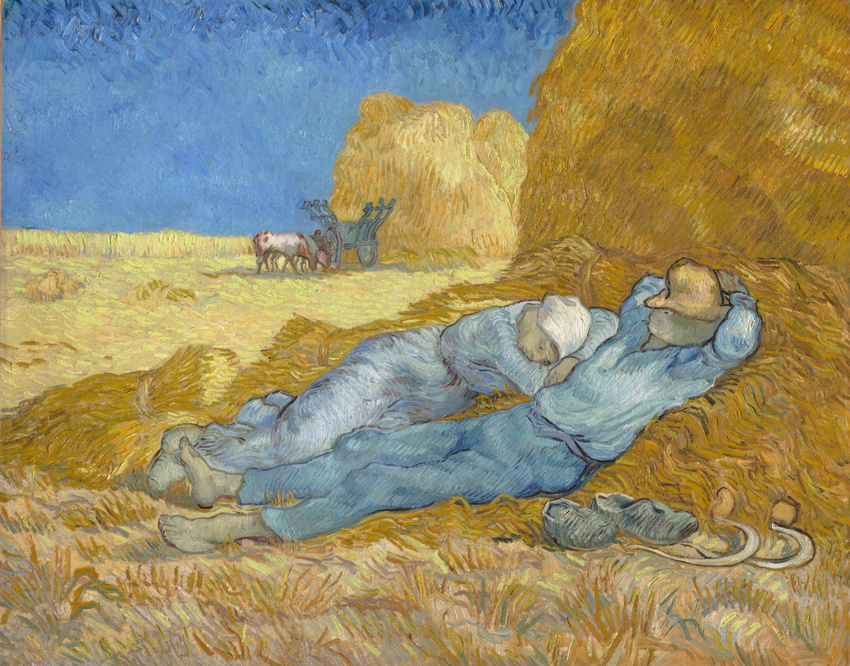 Vincent van
Gogh, La Siesta